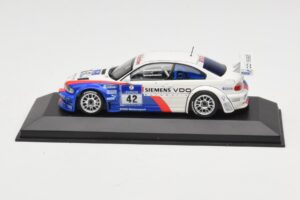 BMW M3 E46 GTR #42 P. Muller / J. Muller / H-J. Stuck / P. Lamy ADAC 24h Nurburgring 2004 Minichamps 1:43 BMW001 Fém