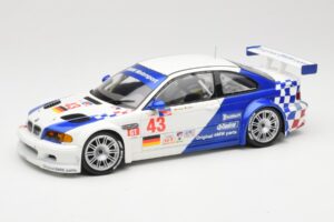 BMW M3 E46 GTR #43 D. Muller ALMS 2001 Minichamps 1:18 100012143 Fém