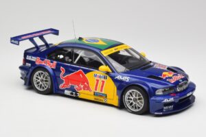 BMW M3 E46 GTR #11 Red Bull Interlagos 2005 AUTOart 1:18 80645 Fém – 4. kép a 6-ből