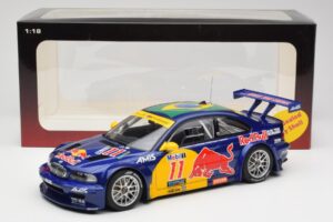 BMW M3 E46 GTR #11 Red Bull Interlagos 2005 AUTOart 1:18 80645 Fém – 6. kép a 6-ből