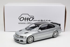 BMW M3 E46 GTR Ezüst Otto 1:18 OT1128 Gyanta – 6. kép a 6-ből