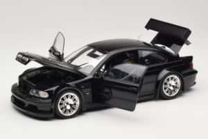 BMW M3 E46 GTR Street Fekete Minichamps 1:18 100012105 Fém – 2. kép a 8-ből