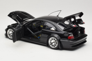 BMW M3 E46 GTR Street Fekete Minichamps 1:18 100012105 Fém – 5. kép a 8-ből