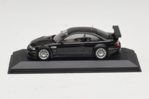BMW M3 E46 GTR Street Fekete Minichamps 1:43 BMW020 Fém
