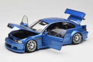 BMW M3 E46 GTR Street Kék Minichamps 1:18 80430302540 Fém – 2. kép a 8-ből