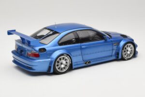 BMW M3 E46 GTR Street Kék Minichamps 1:18 80430302540 Fém – 3. kép a 8-ből