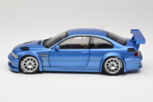 BMW M3 E46 GTR Street Kék Minichamps 1:18 80430302540 Fém – 4. kép a 8-ből