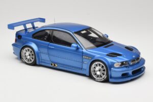 BMW M3 E46 GTR Street Kék Minichamps 1:18 80430302540 Fém – 6. kép a 8-ből