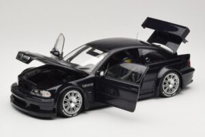 BMW M3 E46 GTR Street Carbon Black Minichamps 1:18 80430152552 Fém – 2. kép a 8-ből