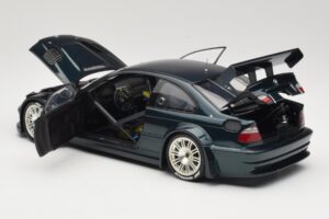 BMW M3 E46 GTR Street Emerald Green Minichamps 1:18 80430396025 Fém – 5. kép a 8-ből