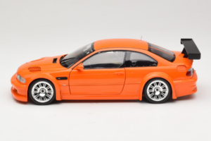 BMW M3 E46 GTR Street Narancssárga Minichamps 1:18 100012106 Fém – 4. kép a 8-ből