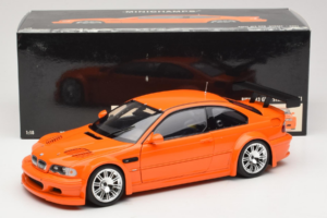 BMW M3 E46 GTR Street Narancssárga Minichamps 1:18 100012106 Fém – 8. kép a 8-ből