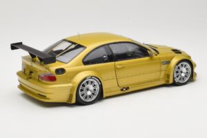 BMW M3 E46 GTR Street Phoenix Yellow Minichamps 1:18 80430309444 Fém – 3. kép a 8-ből