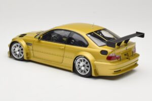 BMW M3 E46 GTR Street Phoenix Yellow Minichamps 1:18 80430309444 Fém – 7. kép a 8-ből