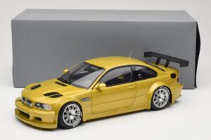 BMW M3 E46 GTR Street Phoenix Yellow Minichamps 1:18 80430309444 Fém – 8. kép a 8-ből