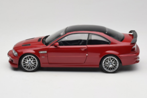 BMW M3 E46 GTR Street Piros Kyosho 1:18 08507R Fém – 4. kép a 8-ből