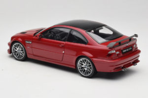 BMW M3 E46 GTR Street Piros Kyosho 1:18 08507R Fém – 7. kép a 8-ből