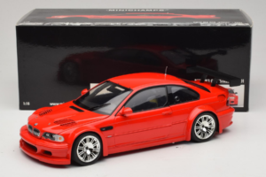 BMW M3 E46 GTR Street Piros Minichamps 1:18 100012101 Fém – 8. kép a 8-ből