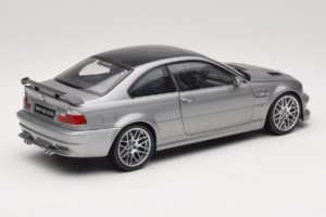 BMW M3 E46 GTR Street Ezüstszürke Kyosho 1:18 08507S Fém – 3. kép a 8-ből