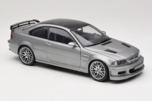 BMW M3 E46 GTR Street Ezüstszürke Kyosho 1:18 08507S Fém – 6. kép a 8-ből