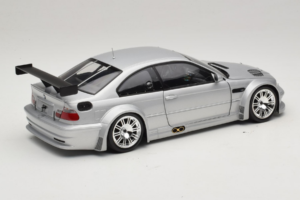 BMW M3 E46 GTR Street Ezüst Minichamps 1:18 100012100 Fém – 3. kép a 8-ből