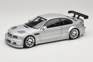 BMW M3 E46 GTR Street Ezüst Minichamps 1:18 100012100 Fém