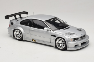 BMW M3 E46 GTR Street Ezüst Minichamps 1:18 100012100 Fém – 6. kép a 8-ből