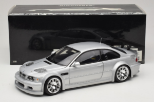 BMW M3 E46 GTR Street Ezüst Minichamps 1:18 100012100 Fém – 8. kép a 8-ből
