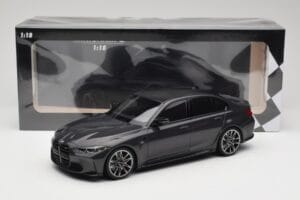 BMW M3 G80 Fekete Metál Minichamps 1:18 155020202 Fém – 6. kép a 6-ből