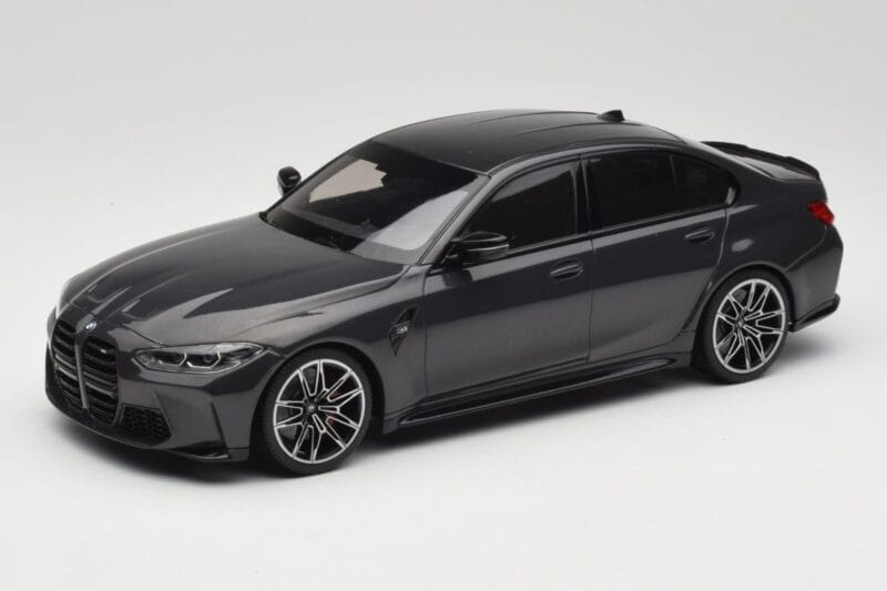 BMW M3 G80 Fekete Metál Minichamps 1:18 155020202 Fém