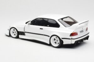 BMW M3 GTR E36 Khyzyl Saleem Alpine Fehér Otto 1:18 OT1051 Gyanta – 5. kép a 6-ből