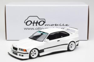 BMW M3 GTR E36 Khyzyl Saleem Alpine Fehér Otto 1:18 OT1051 Gyanta – 6. kép a 6-ből