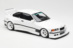 BMW M3 GTR E36 Khyzyl Saleem Alpine Fehér Otto 1:18 OT1051 Gyanta – 4. kép a 6-ből