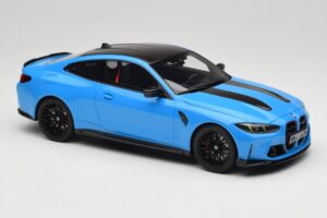 BMW M4 CS G82 Riviera Blue GT Spirit 1:18 GT511 Gyanta – 4. kép a 6-ből