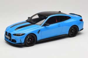 BMW M4 CS G82 Riviera Blue GT Spirit 1:18 GT511 Gyanta
