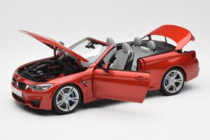 BMW M4 F83 Kabrió Sakhir Narancssárga Paragon 1:18 PA-97111 Fém – 2. kép a 8-ből
