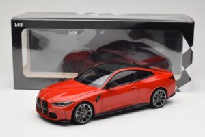 BMW M4 F82 Imola Red Metallic Minichamps 1:18 155020121 Fém – 6. kép a 6-ből