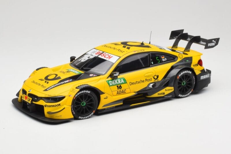 BMW M4 F82 #16 BMW Team RMG T. Glock DTM 2018 Minichamps 1:18 155182816 Fém