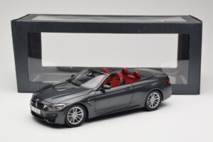 BMW M4 F83 Kabrió Mineral Grey Paragon 1:18 80432339610 Fém – 8. kép a 8-ből