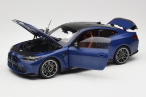 BMW M4 G82 Kék Metallic Minichamps 1:18 113020123 Fém – 2. kép a 8-ből