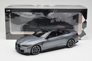 BMW M4 G82 Kabrió Grey Metallic Minichamps 1:18 155021034 Fém – 6. kép a 6-ből