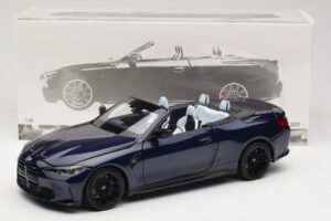BMW M4 G82 Kabrió Kék Metallic Minichamps 1:18 110021031 Fém – 8. kép a 8-ből