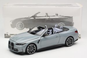 BMW M4 G83 Kabriolet Grey Metallic Minichamps 1:18 110021032 Fém – 8. kép a 8-ből
