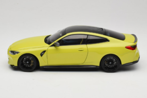 BMW M4 G82 Sárga Márkakereskedői Kiadás Minichamps 1:18 80435A51949-R1 Fém – 6. kép a 10-ből