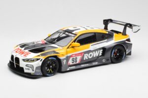 BMW M4 G82 GT3 Rowe Racing #98 ADAC 24 Hours Nürburgring 2022 Minichamps 1:18 113222098 Fém