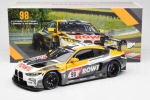 BMW M4 G82 GT3 Rowe Racing #98 ADAC 24 Hours Nürburgring 2022 Minichamps 1:18 113222098 Fém – 8. kép a 8-ből