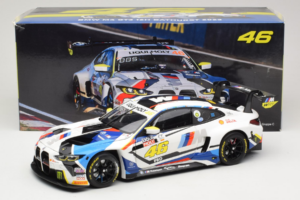 BMW M4 GT3 #46 V. Rossi / A. Farfus / M. Martin Team WRT 12 Hours of Bathurst 2023 Minichamps 1:18 113232146 Fém – 8. kép a 8-ből