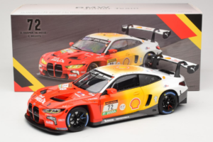 BMW M4 GT3 #72 D. Harper / M. Hesse / C. Weerts BMW M Team RMG 24 Hours of Nurburgring 2024 Minichamps 1:18 113242072 Fém – 8. kép a 8-ből