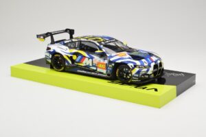 BMW M4 GT3 Team WRT #46 V. Rossi / A. Al-Harthy / M. Martin DNF 24 Hours of Le Mans 2024 Minichamps 1:18 113242446 Fém – 6. kép a 8-ből