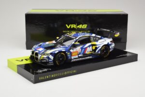BMW M4 GT3 Team WRT #46 V. Rossi / A. Al-Harthy / M. Martin DNF 24 Hours of Le Mans 2024 Minichamps 1:18 113242446 Fém – 8. kép a 8-ből